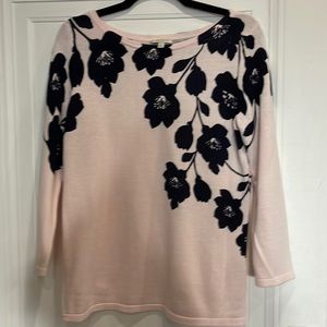 Talbots crewneck sweater for summer size small